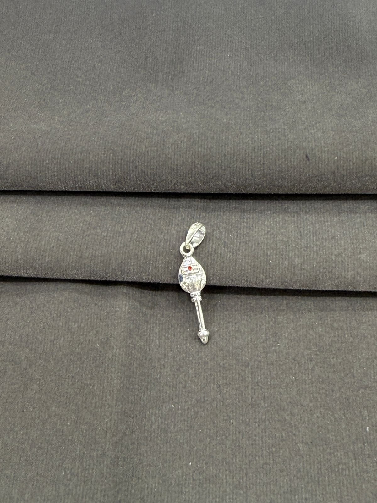 92.5 Sterling Divine Silver Lord Karthikeyan Vel Pendant